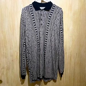 80’s Mondo di Marco Polo Long Sleeve - Italy Men’s XL